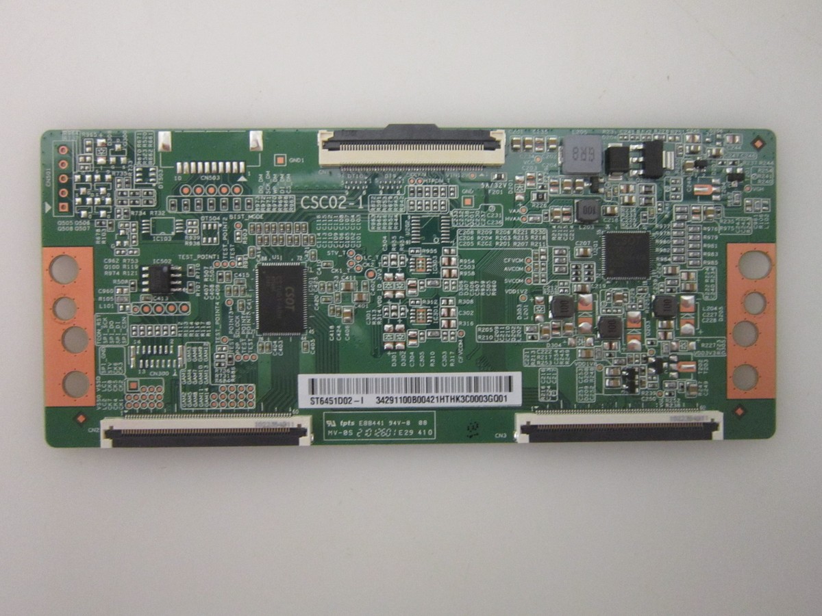 TCL 65S531 T-Con Board (ST6451D02-I) 34.29110.0B0 | eBay