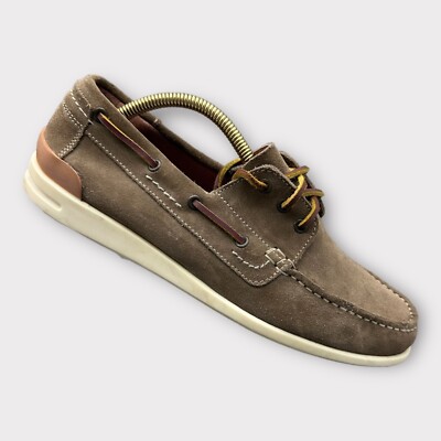 Hudson Loafer Men's Uk Brown Leather Classic Style Used