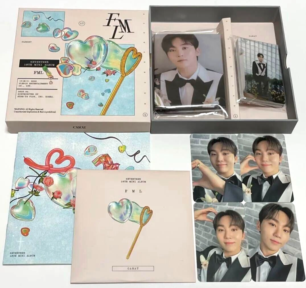 SEVENTEEN FML エスクプス サノク SEVENTEEN SEUNGKWAN FML Carat ver. FC CD File Binder Complete