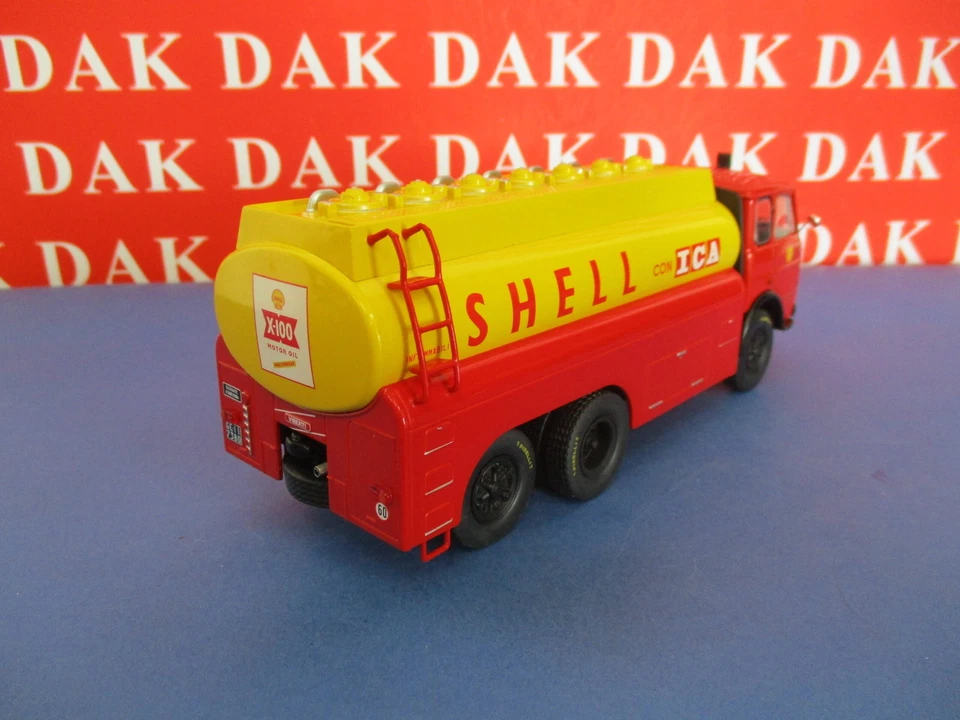 Die cast 1/43 Modellino Camion Truck Alfa Romeo Mille A Cisterna Shell 1960 - Immagine 4 di 4