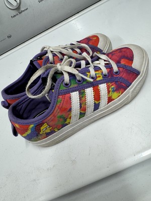 ADIDAS X THE SIMPSONS Kids Youth Tie Dye Sneakers Size 1