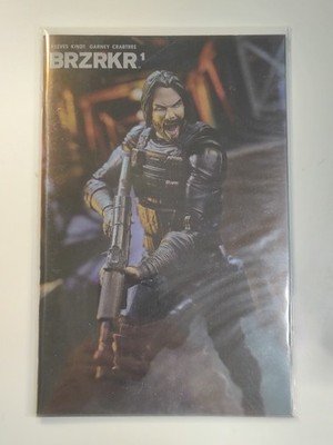 BRZRKR #1 Action Figure 7th Printing SDCC  Limited to 50 Exclusive Foil