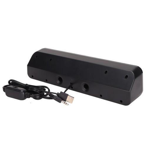 Wired Speaker HiFi Stereo Subwoofer USB Powered 3.5mm Plug Desktop Long Speak CB - Afbeelding 11 van 23