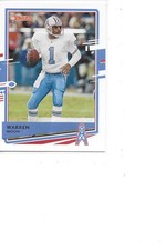 2020 Donruss Warren Moon Houston Oilers Football Card #118