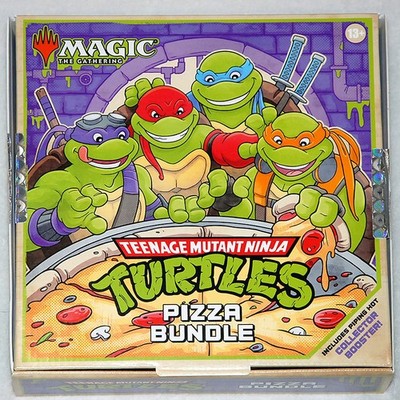 Magic/MTG: ''Teenage Mutant Ninja Turtles Pizza Bundle'' (inkl. Commander's Plate)