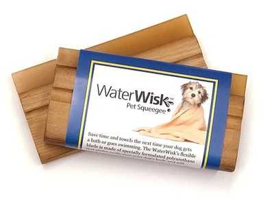EquiGroomer WaterWisk Pet Squeegee/Bathing/Remove Soap and Water on Long and ...