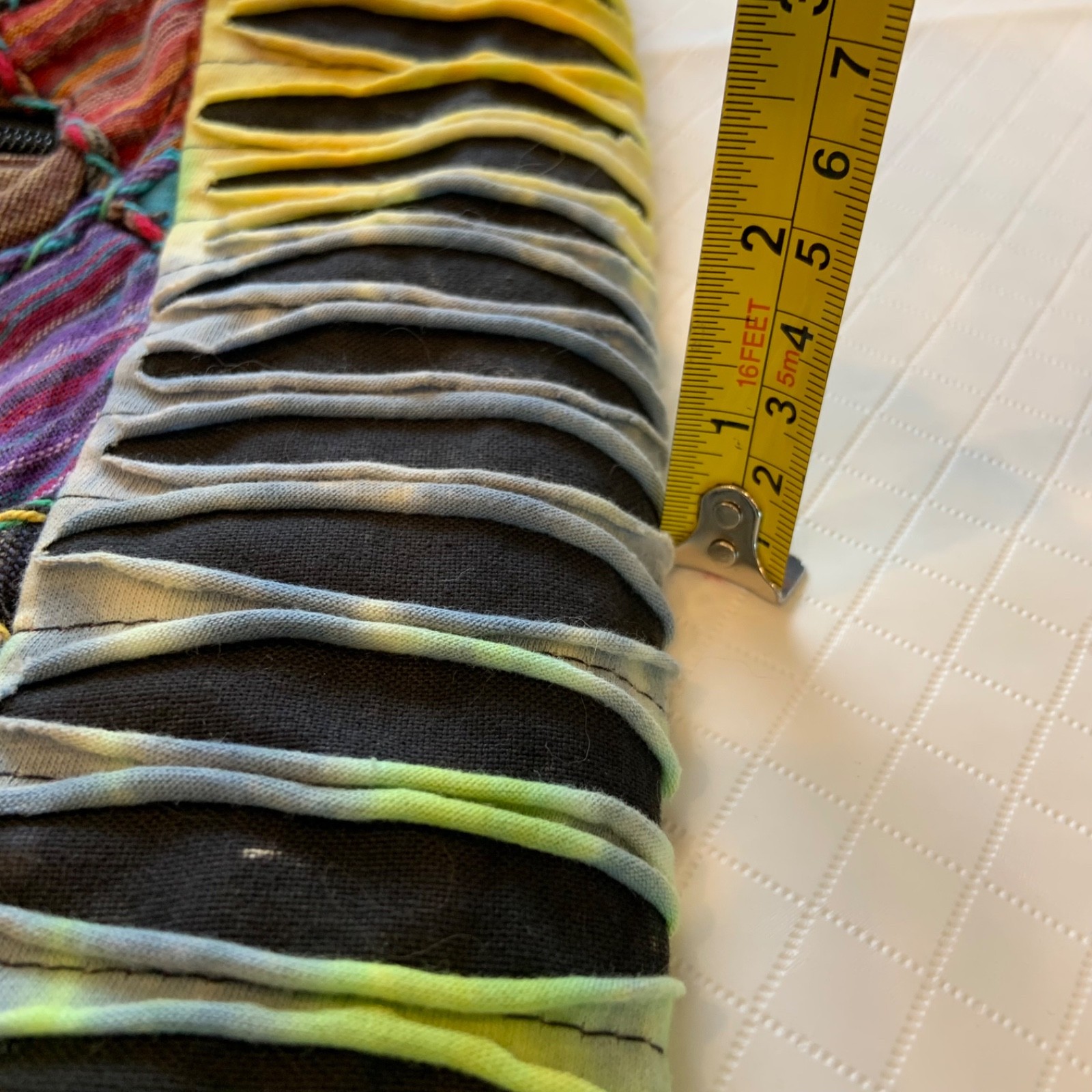 Handmade Multicolored Patchwork Hobo Crossbody Y2… - image 21