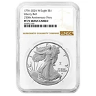 2026-W $1 1-oz Proof American Silver Eagle NGC PF70UC Brown Label