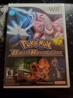 Pokemon Battle Revolution Wii game, box, and manual