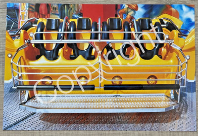 XXL Foto Karussell VORTEX Klünder MelPark 1999 - Kirmes Fahrchip Modellbau
