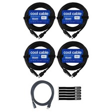 Blizzard Lighting PCT-MAIN-1425 25FT PowerCON TRUE 1 to Edison Cables 4-Pack