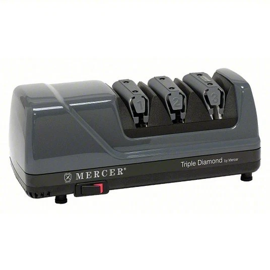 MERCER Triple Diamond 3-Stage Electric Knife Sharpener Part # M10000