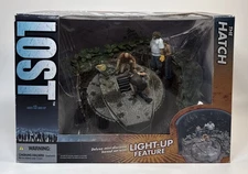 Lost TV Show THE HATCH Mcfarlane Deluxe diorama Light Up Feature
