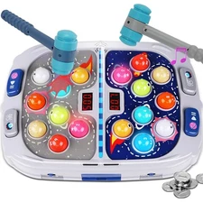 Whack Game Mole for Toddler, Toys for 3-12 Year Old Boys and Girls, Kids Whac...