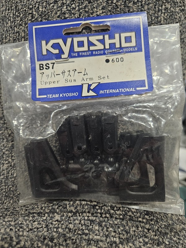 Kyosho Burns Inferno Upper Suspension Arm Set Turbo Dx BS-7 BS7 arms