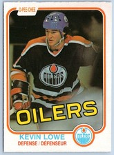 KEVIN LOWE RC 1981-82 O-PEE-CHEE 81-82 #117 NRMINT+          98426