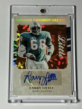 2023 Panini Luminance - Gridiron Greats Larry Little Auto - Miami Dolphins