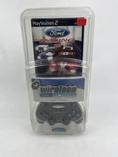 Ps2 FORD Racing 2 & Joy Tech Wireless Controller Neo X Controller SEALED