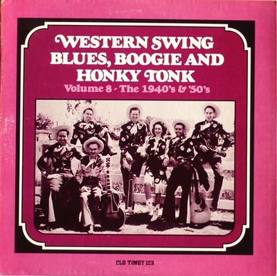 Various - Western Swing Blues Boogie And Honky Tonk - LP Comp
