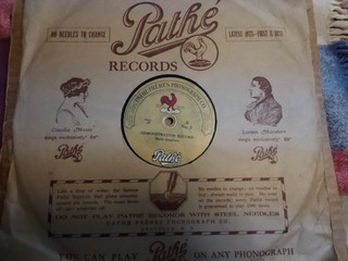 PATHE FRERES 11 1/2" 78/"Pathe Record dimostrativo n.2"..
