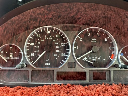 BMW 2001-2005 E46 Sedan Instrument Cluster Gauge Odometer Speedometer OEM 106K - Picture 3 of 18