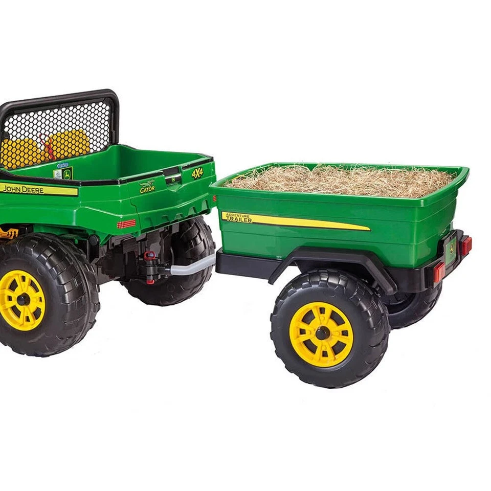 Remolque de aventura John Deere - para niños Gator XUV tractor paseo Foto 4 de 4