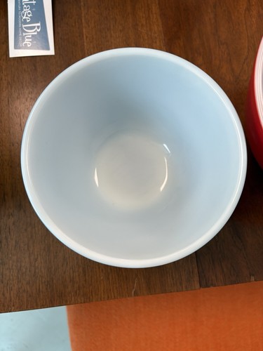 Pyrex Primary Colors Nesting Mixing Vintage Bowls Set of 4 - 401, 402, 403, 404 - Picture 7 of 15