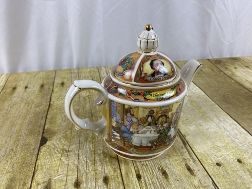 Tetera vintage Sadler A Christmas Carol Charles Dickens - Imagen 6 de 10