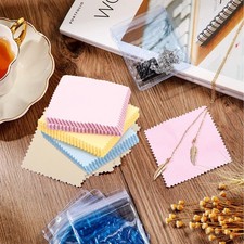 60 Pcs Wiping Cloth for Eyeglasses Cleaner Wipes Cleaning Cloths