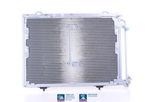 Nissens 94284 condenser, air conditioning for Mercedes-Benz