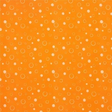 Sea Bubbles Orange Michael Miller Fabrics Cotton Quilting Fabric
