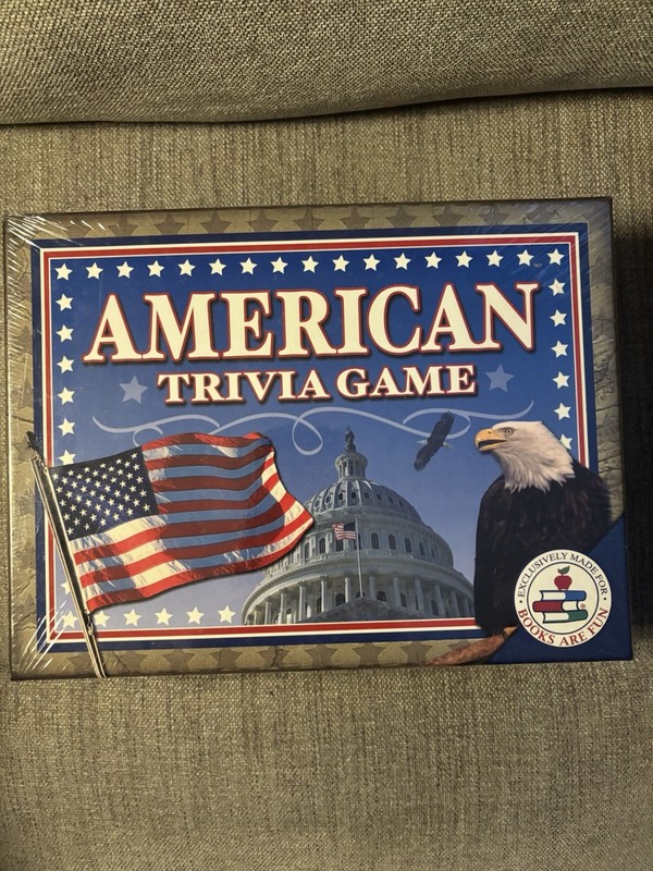 American Trivia Board Game 2004 Uncle Sam Brand New