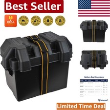 PowerGuard 24 Acid-Resistant Vented Battery Box - Waterproof Safety Design