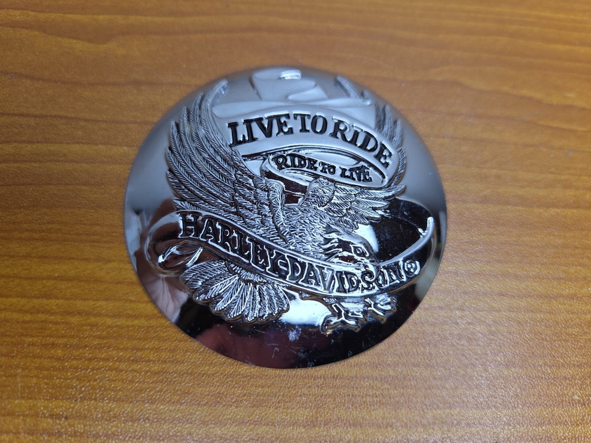 Harley Davidson “Live to Ride” Fuel Cap Gas Cap Cover 99020-90T | eBay