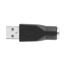 PS/2 PS2 Male to USB Female Adapter Converter Connector For Computer PC Keyboard
