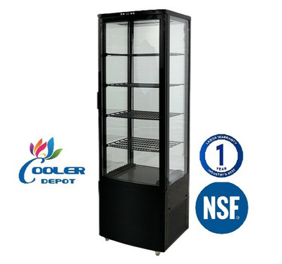 NEW Merchandiser Refrigerator Cooler Showcase Display NSF ETL 20'' x 19'' x 67''