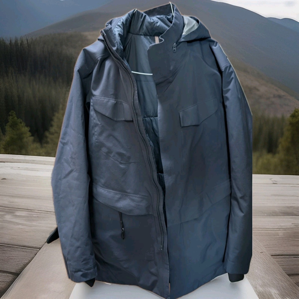 Veilance Field Insulated Arc'teryx Blue Jacket Blue | eBay