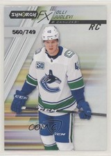 2020-21 Upper Deck Synergy Synergy FX Rookies 560/749 Olli Juolevi #FXR-OJ z6b