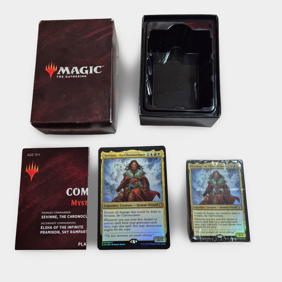 Commander 2019 Deck Mystic Intellect Ovp Mtg Englisch Neu Magic The Gathering - Bild 2 von 4