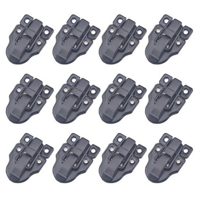 Meprotal 12pcs Table Locks Dining Training 2.28 × 1.61 inch, Black 