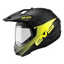 EVS Visor for T5 Dual Sport Venture Helmets - Arise Matte Black DSHE18VA-VSBK