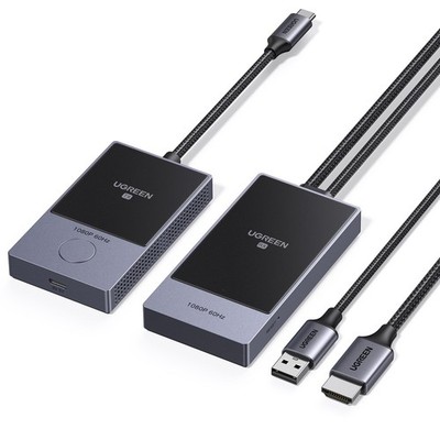 UGREEN Wireless USB C Transmitter and HDMI Receiver Type-C to grey