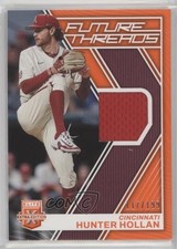 2023 Panini Elite Extra Edition Future Threads Orange 117/199 Hunter Hollan 2a9
