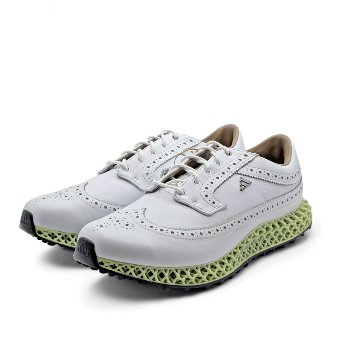 NEW Adidas MC87 Adicross 4D Spikeless White Golf Shoes US Mens 7.5