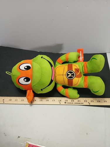 Teenage Mutant Ninja Turtles Michelangelo 14" Plush Nickelodeon TMNT - Picture 4 of 4