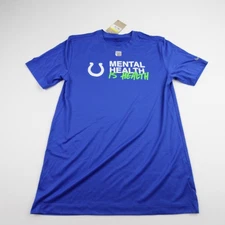 Indianapolis Colts Nike Dri-Fit Short Sleeve Shirt Men's Blue New