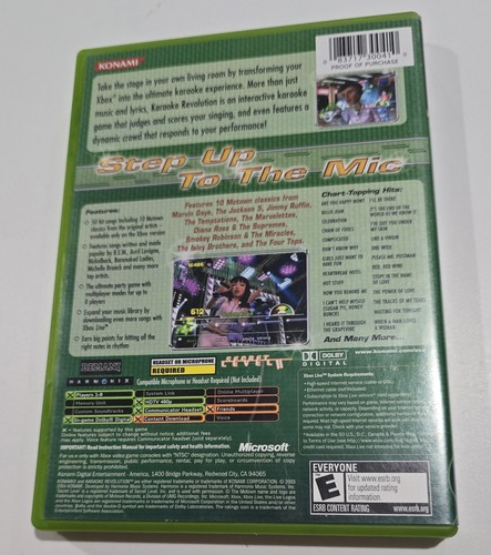 Karaoke Revolution (Microsoft Xbox, 2004) - Picture 4 of 4