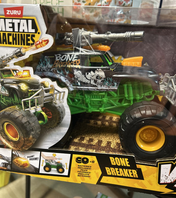 Zuru Metal Machines Monster Truck Wars Battle 2 Pack Bone Breaker Vs T-Rex NEW