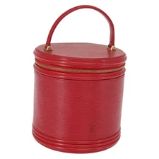 LOUIS VUITTON Epi Cannes Hand Bag Red M48037 LV Auth 151232