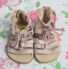 Sugar Infant Girl Size 5 Pink Sparkly Gladiator Sandals GUC — photo 2